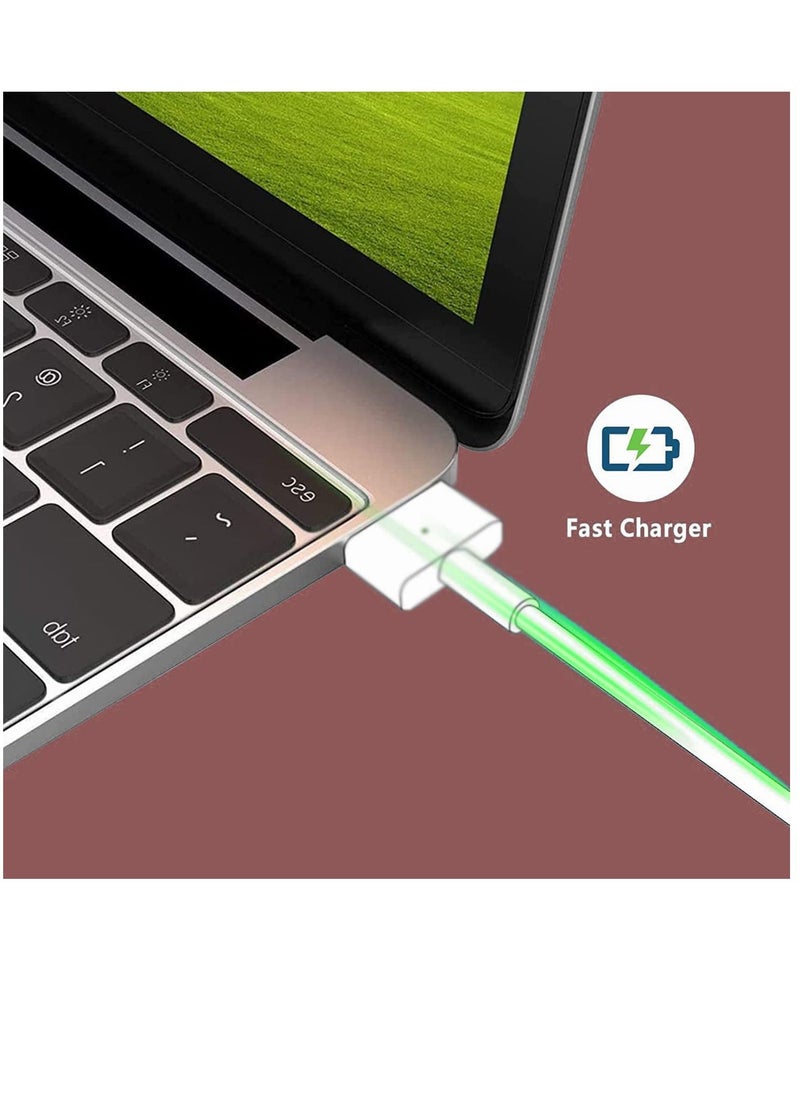 Ntech - NTECH Replacement AC Power Adapter (85W) T-Tip Magnetic Connector For Macbook Pro Compatible Model A1181 / A1278 / A1344 / A1425 / A1465 / A1502 / A1398 / A1424 - White - Image 1