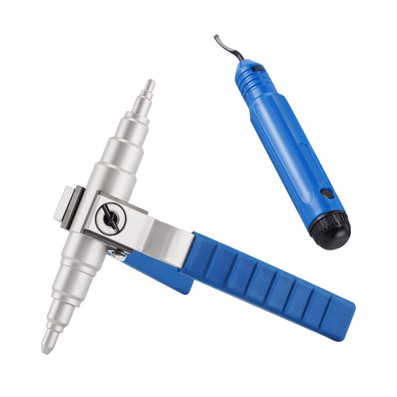 MXBAOHENG Soft Copper Pipe Tube Expander Universal Hand Tool Manual Refrigeration Tube Expander Kit 38 12 58 34 78 