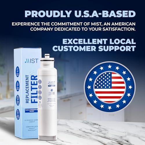 Mist DW2042FR-09 Water Filter Replacement for Daewoo, Refrigerator Water Filter Compatible with DW2042FR, Aqua Crystal DW2042F-09, Kenmore 46-9130. NSF Certified. Daewoo Water filter (1 pack) - Image 5