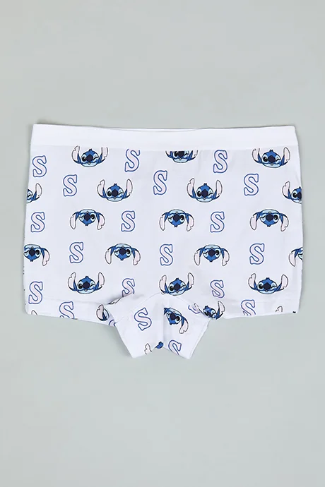 R&B 3 Pack Stitch Print Boyshorts