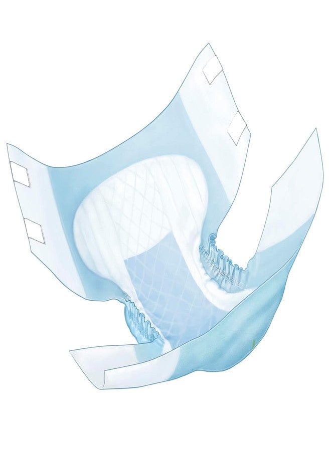 Covidien 75363101 Incontinent Brief Wings Resealable Tabs Large Disposable Night-time Absorbency 67034 Box of 18 - Image 2