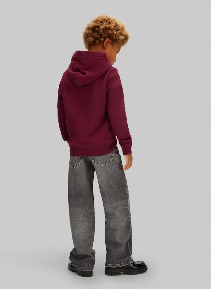 كالفن كلاين جينز هودي شبابي برسومات