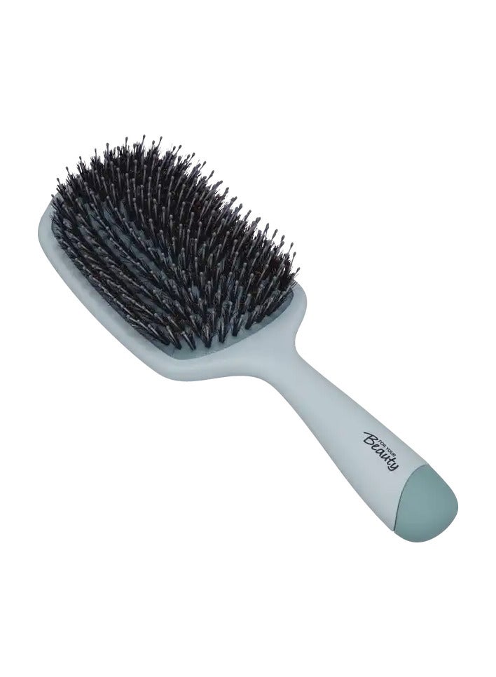 ROSSMANN German Brand -For Your Beauty Paddle Hair brush - Gentle Detangling and Smoothing, Hair brush, made in Germany - Image 4