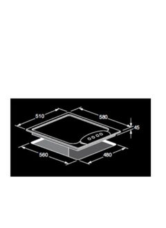 Kelvinator Built-in Gas Hob, 3 Burners, + 1 Electric Stone Burner, 60cm, Steel, - KRBH-GALTESHPPO-164/X - pzsku/Z5F24E92CE820C59D2506Z/45/_/1733209261/ae2ff80d-5007-4968-b6e5-8e2fb0c2b09c