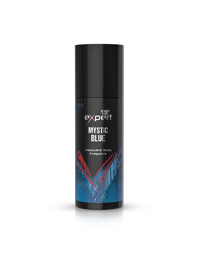 Man look Masculine Body Fragrance Mystic Blue