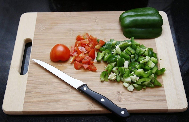 Xariya Vegetable Chopping Board Wooden Cutting Board for Kitchen Bamboo Chopping Pad Style 1 - Image 4