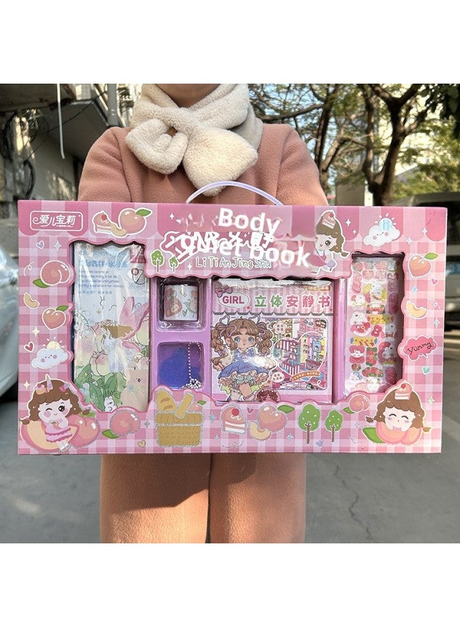 Children's Play House Toys Supermarket Cash Register Raffle Machine Ice Cream Car Girls Play House Kindergarten Gift Toys-Color:Guka Creative Set - Image 5