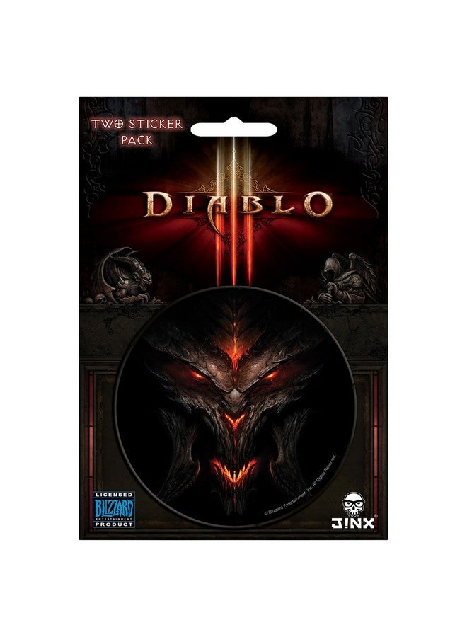 JINX ملصق وجه ديابلو 3 متعدد الألوان 3" - Image 2