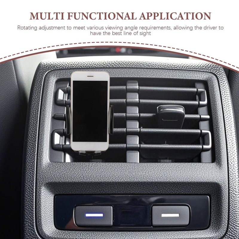 DOITOOL Car Phone Holder Vent Clip Rotatable Universal Navigation Stand - Image 4