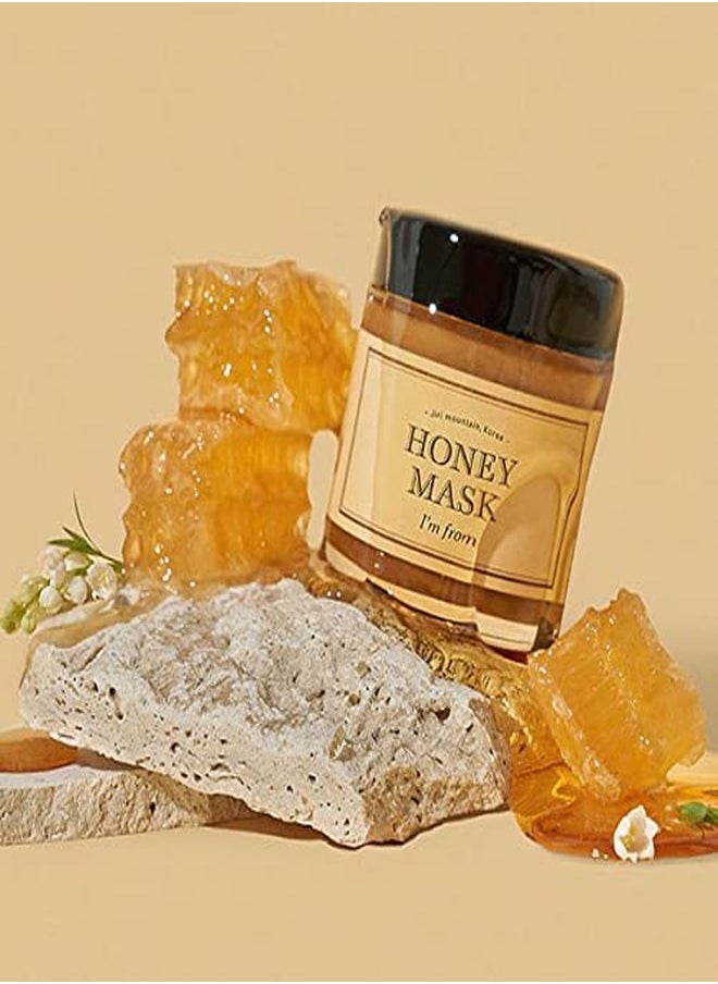 I'M FROM M] Honey Mask 4.23Oz | Wash Off Type, Real Honey 38.7%, Deep Moisturization, Nourishment,And Clear Complexion.  - Image 4