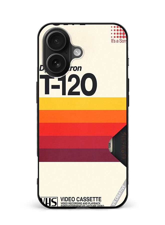 VR CREATIVE Protective Case Cover For Apple iPhone 16 Dymricon T120 Design Multicolour