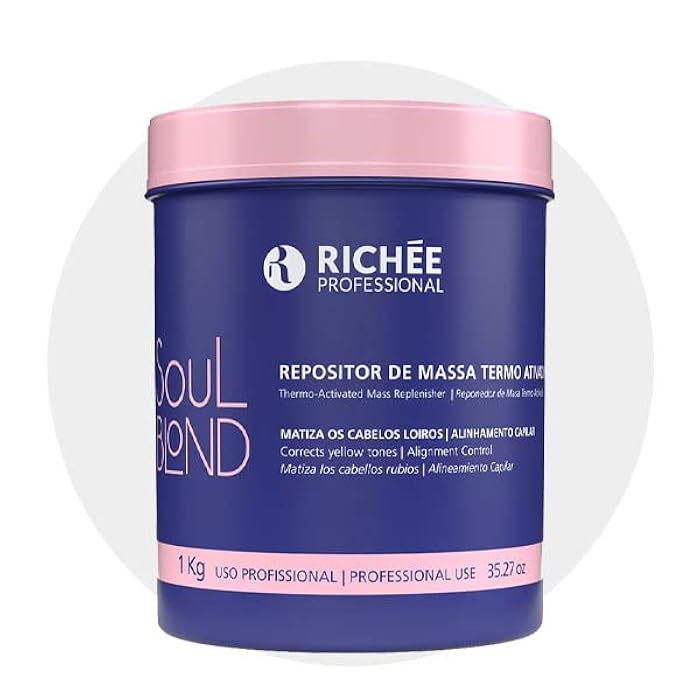 Richée Professional | Soul Blond Thermo-Activated Mass Replenisher | 1000 gr / 35.27 oz. - Image 2