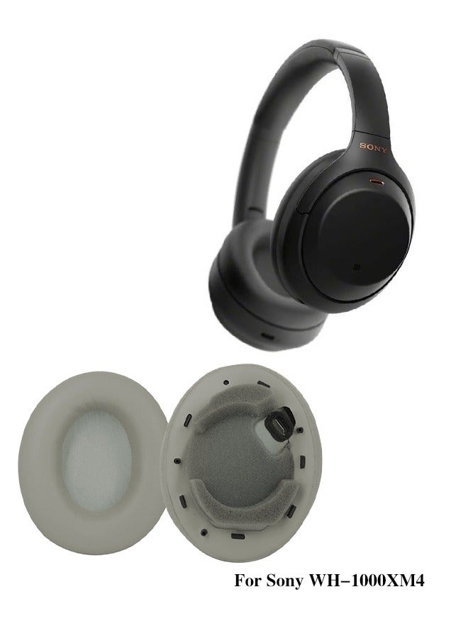 Replacement Earpads Cushions For Sony WH-1000XM4 Earpads Ear Cushions Black - Image 2