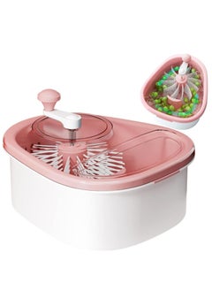 Reko Fruit Cleaning Device,720 Degree Scrubbing Fruit And Vegetable Wash - Fruit And Vegetable Cleaning With Full-Sided Spin Scrubber Brush For  - Image 1