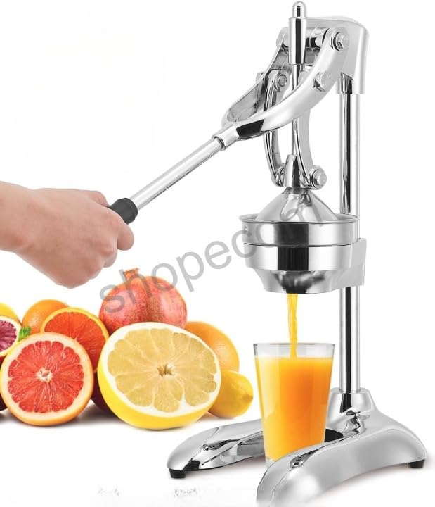 SHOPECOM SHOPECOM Stainless Steel Citrus Juicer Orange Squeezer Hand Press juice Maker Machine For Lemon Orange Pomegranate Fruits  - Image 1