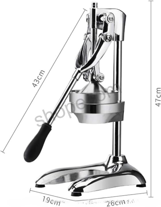 SHOPECOM SHOPECOM Stainless Steel Citrus Juicer Orange Squeezer Hand Press juice Maker Machine For Lemon Orange Pomegranate Fruits  - Image 3