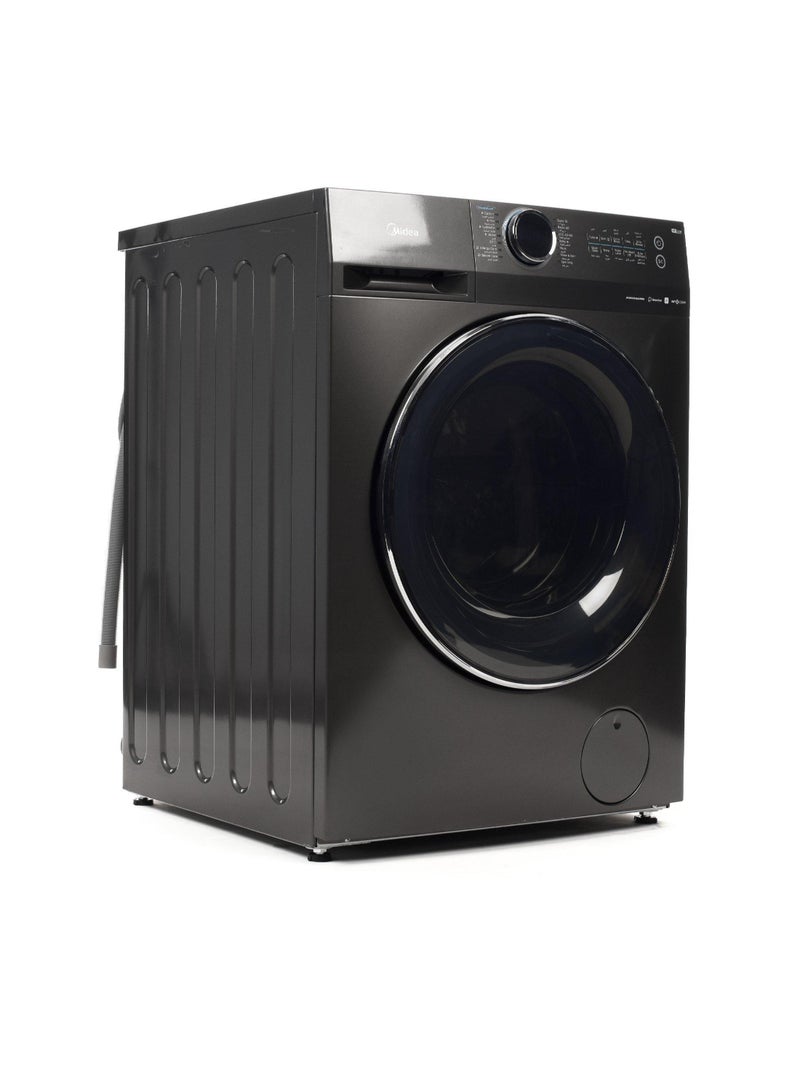 Midea Frontload Washing Machine 12KG WiFi Steam Inverter MF200W120W1T-SA Titanium - Image 3