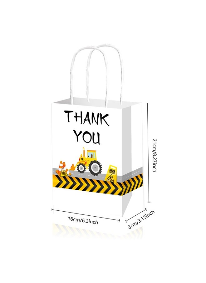 Zeemey 24 Pieces Party Favor Bags,Shopping Bag,Party Bags For Kids, supplies Snack candy Gift Bag Food Bags,Double-Sided Bags For Birthday Wedding Celebrations Party Favors 21*16*8  - Image 4
