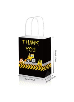 Zeemey 24 Pieces Party Favor Bags,Shopping Bag,Party Bags For Kids, supplies Snack candy Gift Bag Food Bags,Double-Sided Bags For Birthday Wedding Celebrations Party Favors 21*16*8  - Image 5