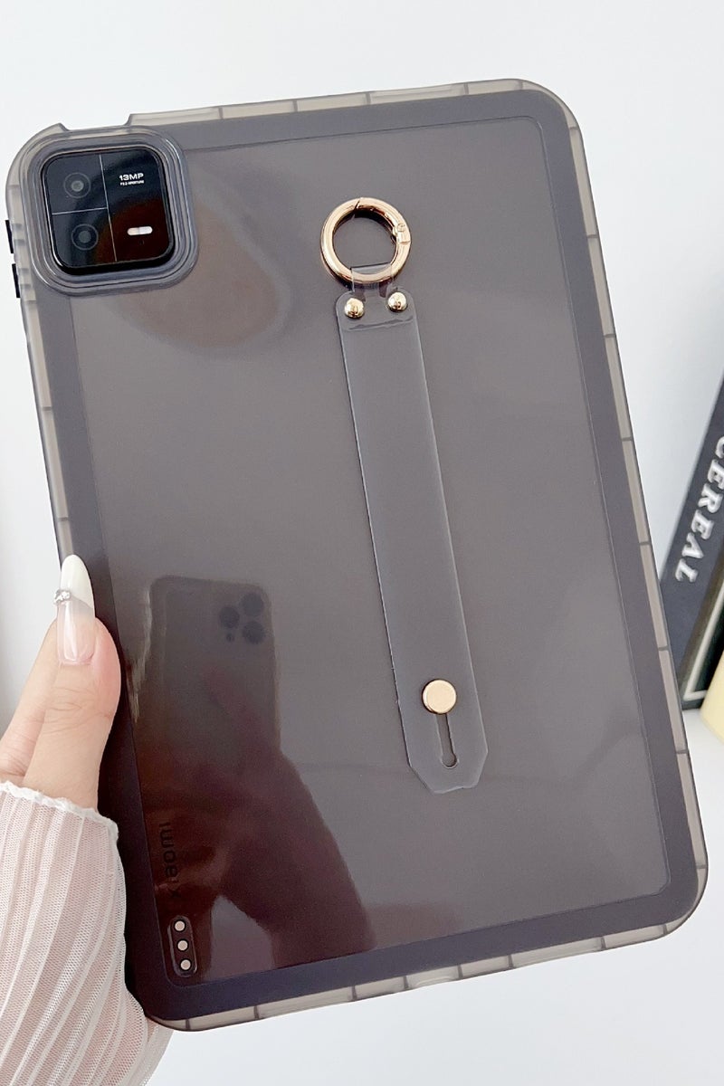 عام غطاء شفاف محمول متوافق مع شاومي باد 7/7 برو 2024، 【زوايا معززة】 خفيف الوزن، مقاوم للخدوش، غطاء سيليكون قابل للتثبيت مع حزام يد. - Image 1