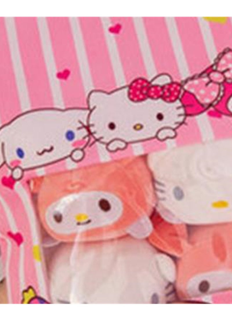 Creative bagged round toys cute cartoon dolls a big bag of creative plush toys  - Image 4