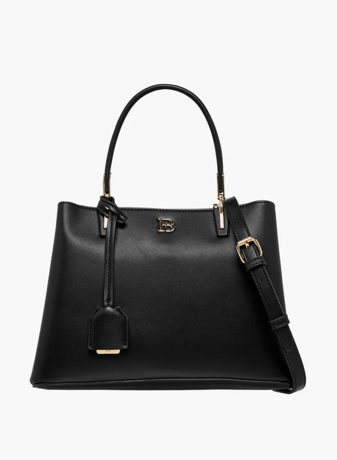 فلورا بيلا من شو إكسبرس Solid Tote Bag with Detachable Strap and Zip Closure