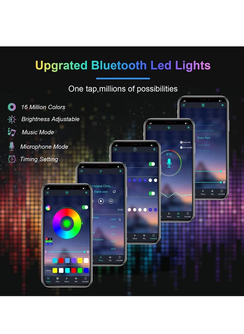KASTWAVE - Neon Rope Light, RGB-IC WiFi Neon LED Strip Ligh with Music Sync, DIY LED Rope Lights with Remote, Tuya/Smart Life App Control, IP68 Waterproof, Works with Alexa and Google Assistant, 5M - Image 1