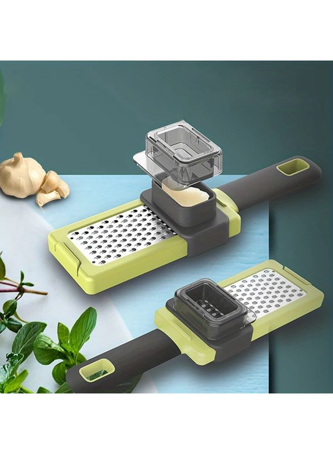 مطحنة ثوم متعددة الوظائف ومبشرة جبن خضراء للمطبخ - Image 5