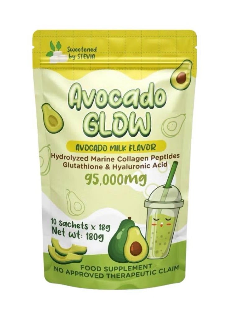 Avocado glow milk flavor 180g