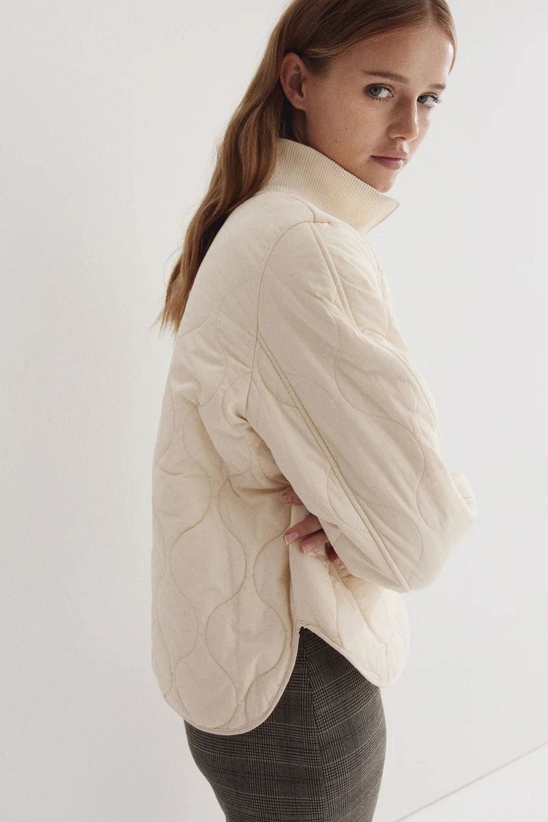 H&M Oversized quilted jacket