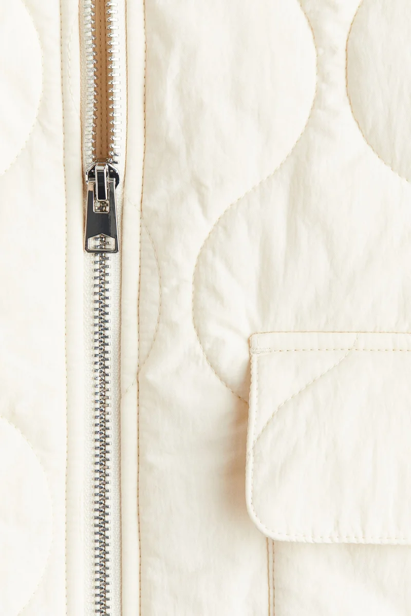 اتش اند ام جاكيت مبطن بقصّة فضفاضة