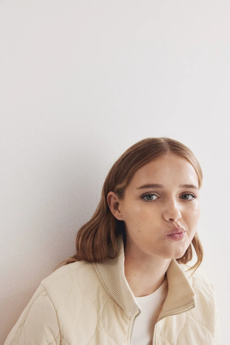 H&M Oversized quilted jacket