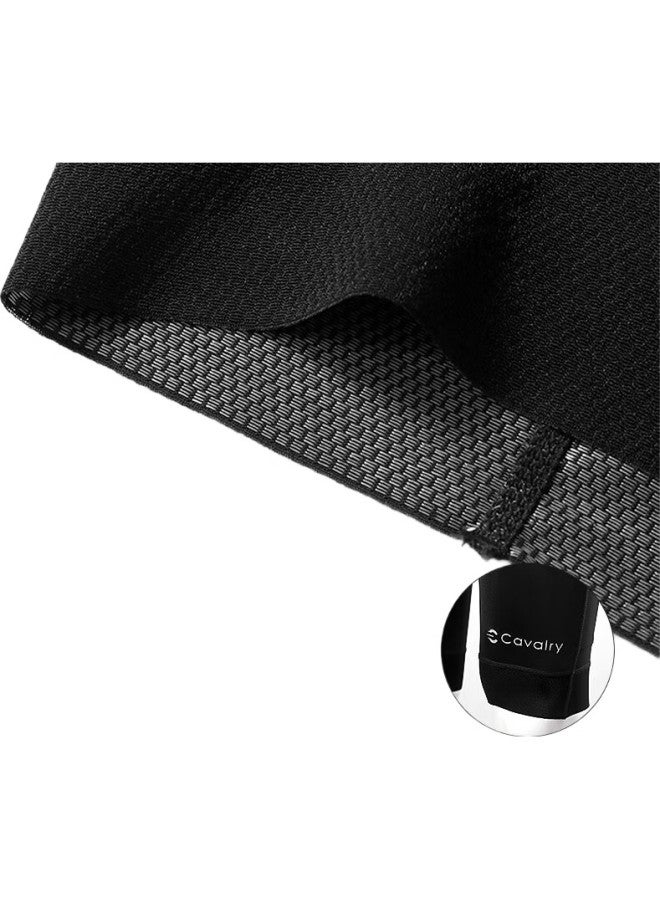 CAVALRY Cycling Shorts, Bicycle Riding Wear, Men'S Padded Shorts, Mountain Bike And Road Bike Pants, Seat Cushion Equipment, Black M - Image 2