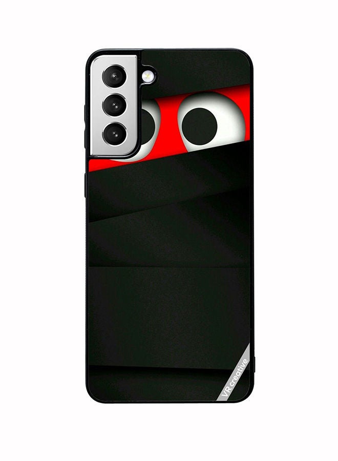 VR CREATIVE Protective Case Cover For Samsung Galaxy S22 5G Eyes Design Multicolour - Image 1