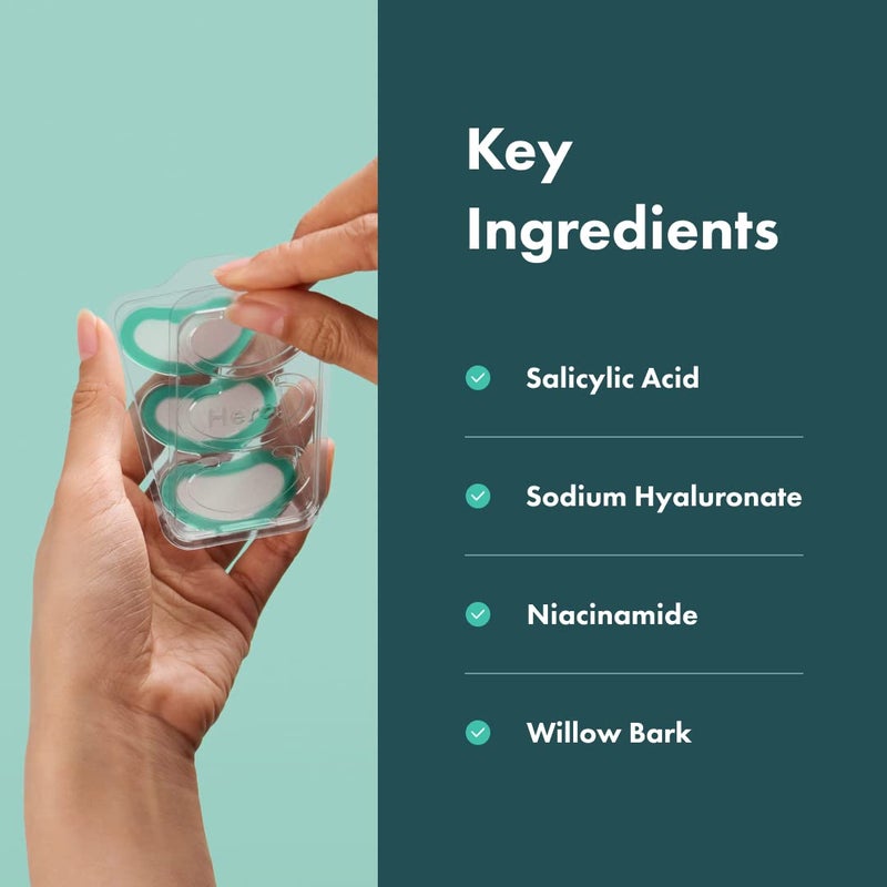 Mighty Patch Micropoint Large Hydrocolloid Pimple Patches for Face Blemishes from Hero Cosmetics, Acne Stickers for Early Stage Zits & Hidden Pimples, 1,385 Proprietary Micropoints, 6 Count - Image 4