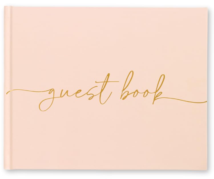 Lamare Lamare Elegant Blank Page Wedding Guest Book  The Perfect Polaroid Guest Book for Wedding Receptions Birthdays Baby Showers and Special Events  A Stylish Signin Book for Guests