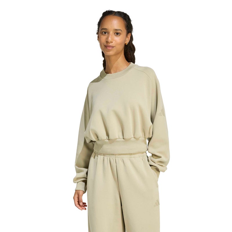 adidas Soft Lux Crew Sweatshirt - Image 4