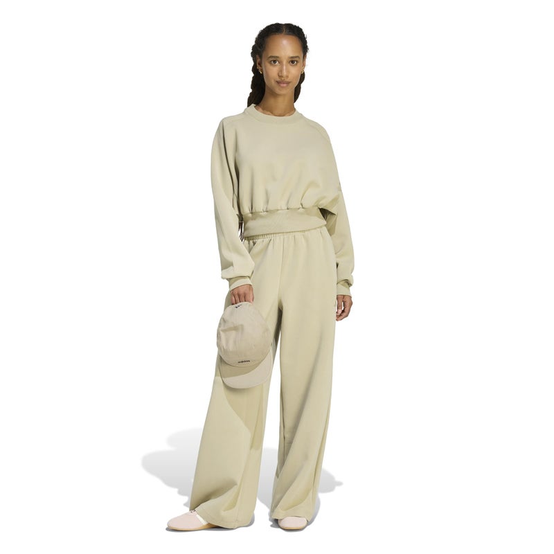 adidas Soft Lux Crew Sweatshirt - Image 1