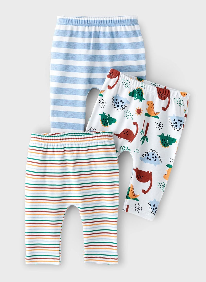 بوو بوو مجموعة من 3 بنطال ليقنز - Image 1