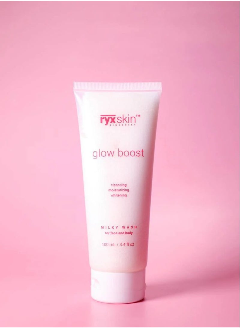 ryxskin sincerity - Ryx Skin Sincerity Glow Boost Milky Wash (100ml) - Image 1