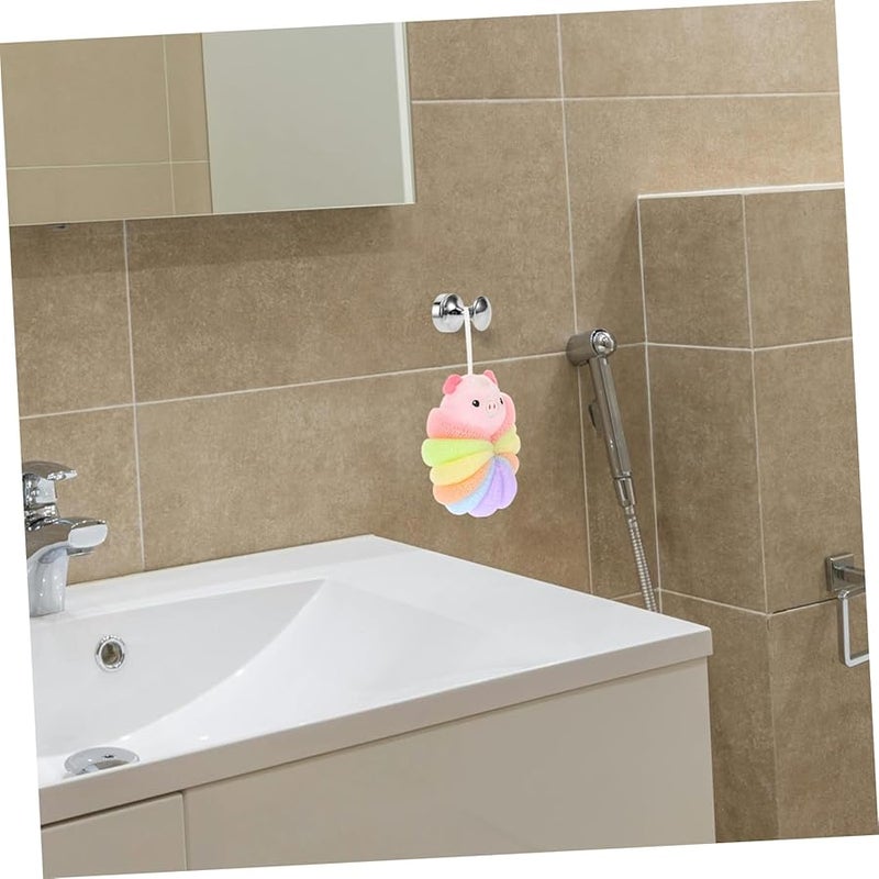 Metal Wall Mounted Hook Silver Round Head for Bathroom Kitchen Bedroom Organization - Image 5