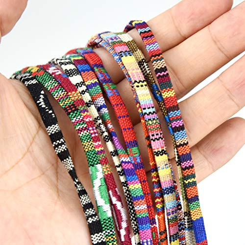 yeabwps 12 Pieces Glasses Strap Eyewear Retainer Sunglass Straps Glasses Holders Necklace, Multicolored Safety Glasses Cord Lanyard for Men and Wom - Image 4