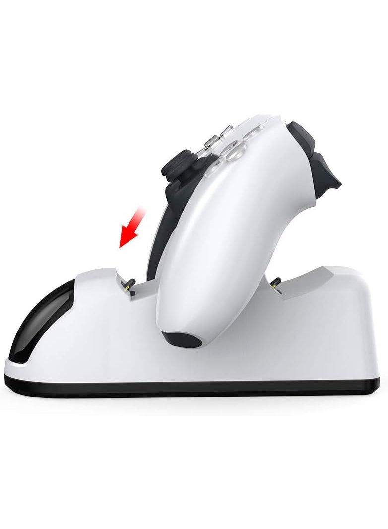 دوبي Charging Dock TP5-0515B for PS5 - White - Image 5
