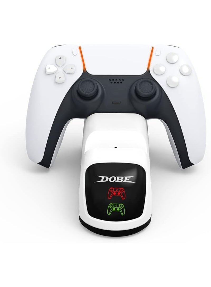 دوبي Charging Dock TP5-0515B for PS5 - White - Image 2