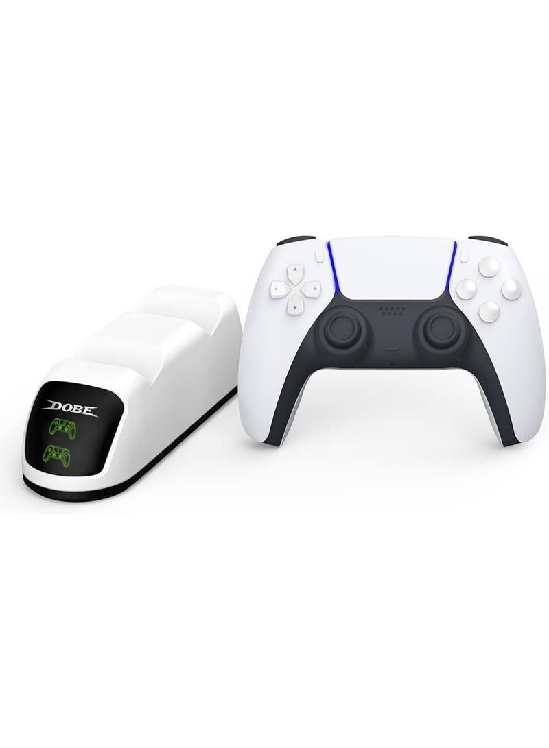 دوبي Charging Dock TP5-0515B for PS5 - White - Image 4