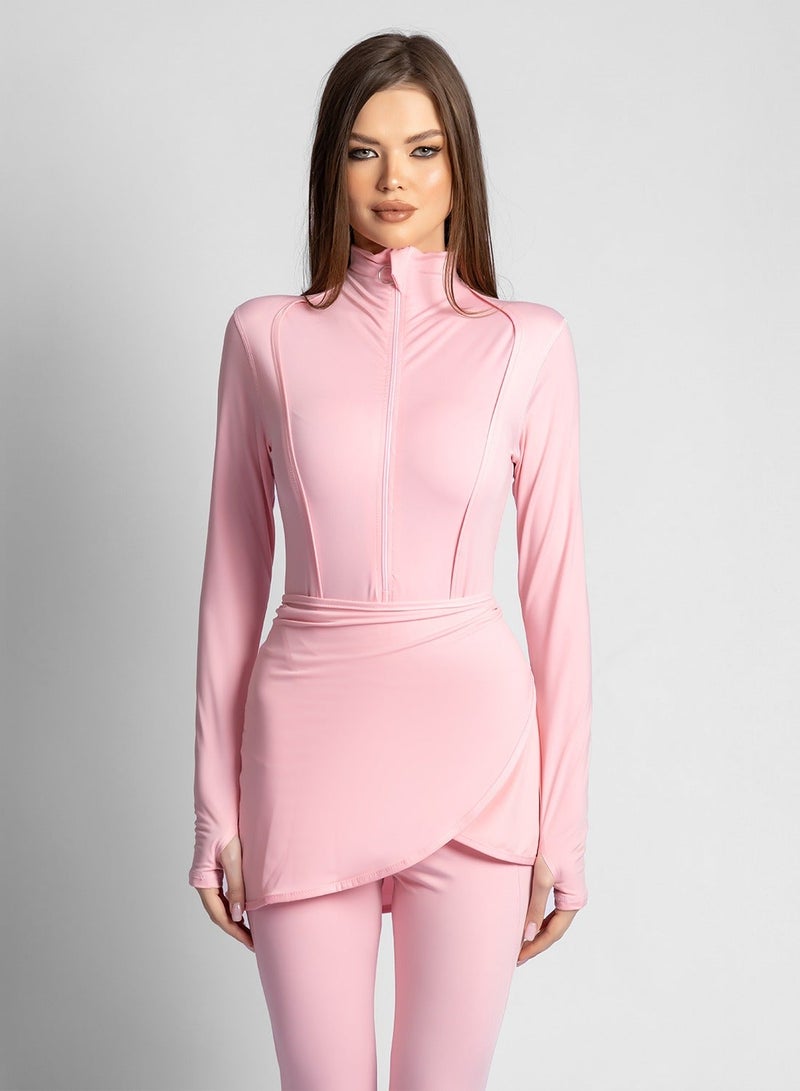 MINERVA SECRETS TICKLED PINK-MINERVASECRET EXCLUSIVE PREMIUM BURKINI - Image 4