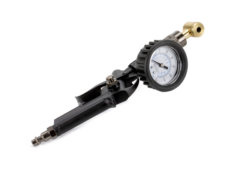 Viair ضاغط هواء VIAIR TLC PRO الثقيل - مضخة إطارات محمولة بضغط 150 PSI مع خزان هواء سعة 1/4 جالون - تشمل صمام بريستا ومسدس تضخيم على طراز المتاجر - لإعداد إطارات الدراجات بدون أنبوب - Image 4