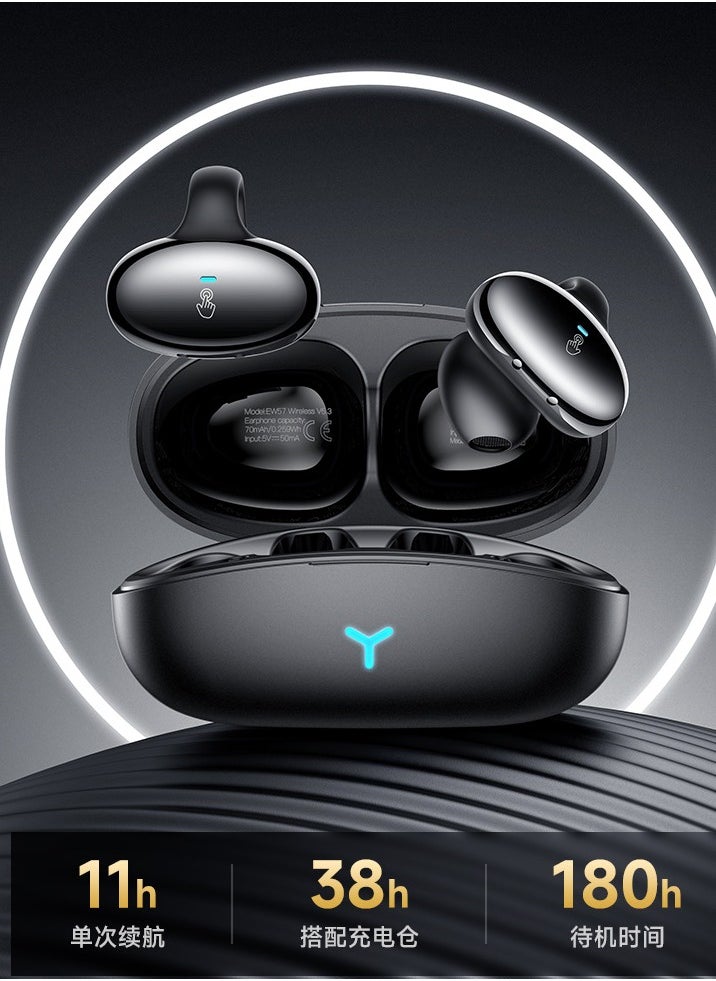Hoco - EW57 Jamei True Wireless Bluetooth Earbuds with Dual Mode and Siri Activation - Image 1