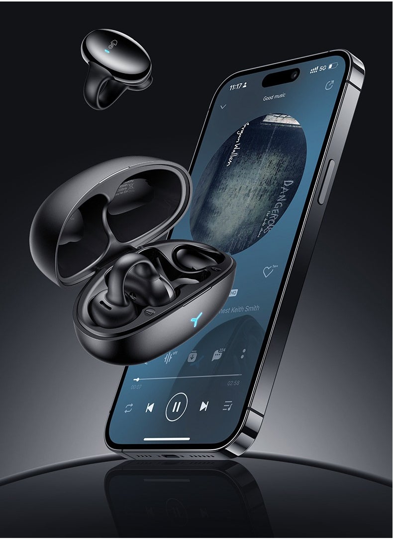 Hoco - EW57 Jamei True Wireless Bluetooth Earbuds with Dual Mode and Siri Activation - Image 1