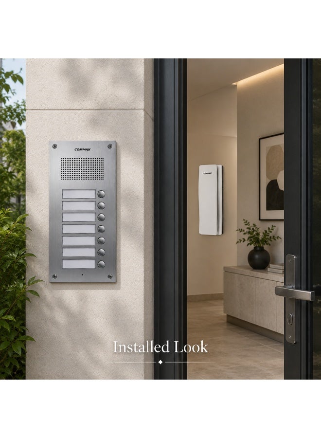 COMMAX Audio Door Intercom System for 8 Apartments - Image 3